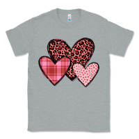 Heather Grey hearts Classic Tee - JahusDesignShop