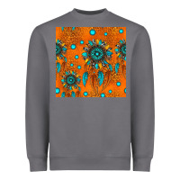 Storm western dreamcatchers seamless pattern Heavyweight Sweatshirt - HRA Design Shop