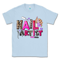 Dusty Blue nail artist Classic Tee - AdoDesignShop
