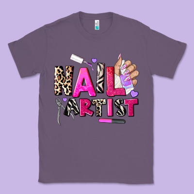Nail Artist Classic Tee Designed By Adodesignshop