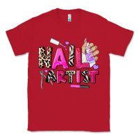 Red nail artist Classic Tee - AdoDesignShop
