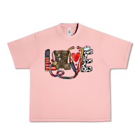 Salmon america nurse Urban Heavy Tee - CowhideDigitalArt