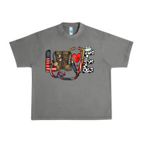Tornado america nurse Urban Heavy Tee - CowhideDigitalArt