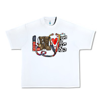 White america nurse Urban Heavy Tee - CowhideDigitalArt