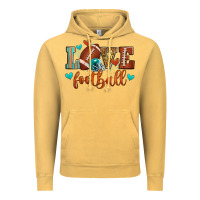 Vintage Mustard love football Vintage Hoodie - Zillion Design Studio