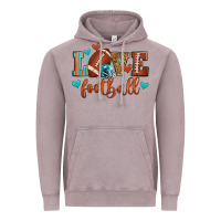 Vintage Zinc love football Vintage Hoodie - Zillion Design Studio
