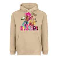 Mushroom lady hustler afro high heels Heavyweight Hoodie - NancyCooperArtShop