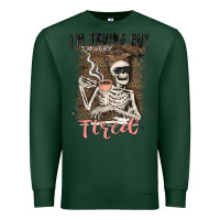 Sports Green im trying but tired Premium Sweatshirt - MaliasSmallBusiness