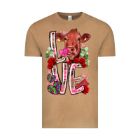 Vintage Camel love cow valentine Vintage Tee - RacoonDesign