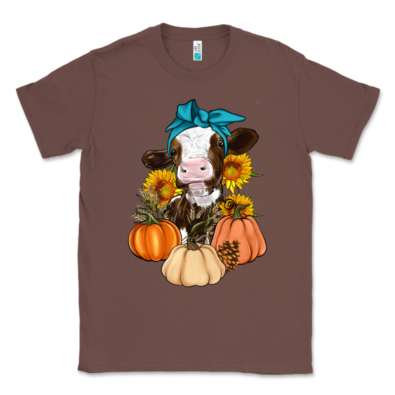 Cow Fall Pumpkin Classic Tee by Artiststas | Teevron