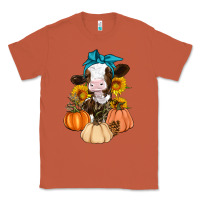 Copper Cow Fall Pumpkin Classic Tee - Artiststas