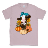 Lilac Cow Fall Pumpkin Classic Tee - Artiststas