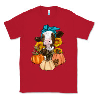 Red Cow Fall Pumpkin Classic Tee - Artiststas