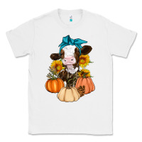 White Cow Fall Pumpkin Classic Tee - Artiststas