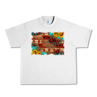 Lunar Rock aztec and leopard background Urban Heavy Tee - HRA Design Shop