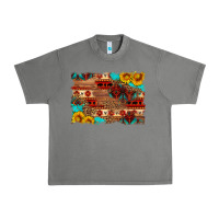 Tornado aztec and leopard background Urban Heavy Tee - HRA Design Shop
