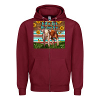 Burgundy Just A Girl Who Loves Pig Zipper Hoodie - LillyAllenDesigns
