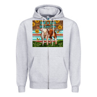 Heather Grey Just A Girl Who Loves Pig Zipper Hoodie - LillyAllenDesigns