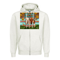 Oatmeal Heather Just A Girl Who Loves Pig Zipper Hoodie - LillyAllenDesigns