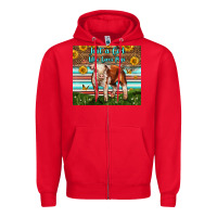 Red Just A Girl Who Loves Pig Zipper Hoodie - LillyAllenDesigns