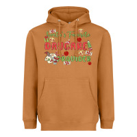 Meerkat santa's favorite daycare provider Heavyweight Hoodie - MaliasSmallBusiness