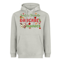 Moon Dust santa's favorite daycare provider Heavyweight Hoodie - MaliasSmallBusiness