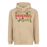 Mushroom santa's favorite daycare provider Heavyweight Hoodie - MaliasSmallBusiness