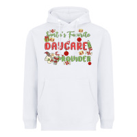 Santa's Favorite Daycare Provider Heavyweight Hoodie | Teevron
