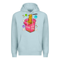 Blue Mist instant good vibes Premium Hoodie - Artiststas