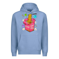 Colony Blue instant good vibes Premium Hoodie - Artiststas