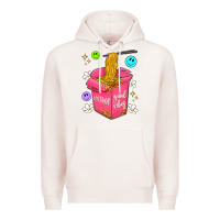 Pale Pink instant good vibes Premium Hoodie - Artiststas