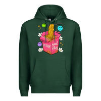 Sports Green instant good vibes Premium Hoodie - Artiststas