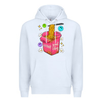 White instant good vibes Premium Hoodie - Artiststas