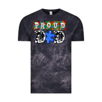 Cloud Black proud dad Vintage Tee - AdoDesignShop