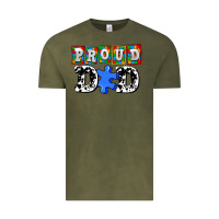 Vintage Olive proud dad Vintage Tee - AdoDesignShop
