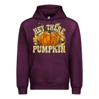 Mauve Wine Hey There Pumpkin Urban Hoodie - texasbilliewilder
