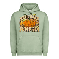 Pigment Oil Green Hey There Pumpkin Urban Hoodie - texasbilliewilder