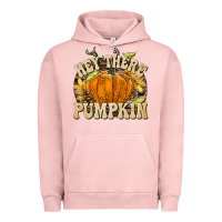 Pigment Salmon Hey There Pumpkin Urban Hoodie - texasbilliewilder