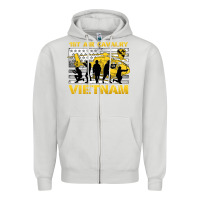 Dove Grey 1st air cavalry vietnam veteran Zipper Hoodie - Jasminsmagicworld