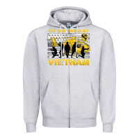Heather Grey 1st air cavalry vietnam veteran Zipper Hoodie - Jasminsmagicworld