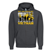 Smoke 1st air cavalry vietnam veteran Zipper Hoodie - Jasminsmagicworld