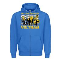 True Royal 1st air cavalry vietnam veteran Zipper Hoodie - Jasminsmagicworld