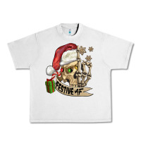 Lunar Rock festive af christmas skull Urban Heavy Tee - FaDigitalArtStudio