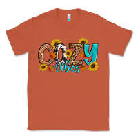 Copper Cozy Vibes Fall Sunflowers Classic Tee - Artiststas