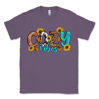 Lavender Cozy Vibes Fall Sunflowers Classic Tee - Artiststas