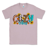 Lilac Cozy Vibes Fall Sunflowers Classic Tee - Artiststas