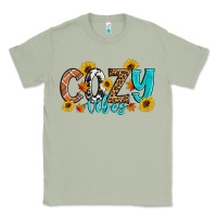 Matcha Cozy Vibes Fall Sunflowers Classic Tee - Artiststas