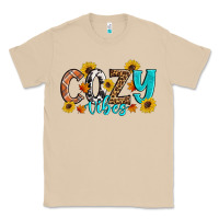 Mushroom Cozy Vibes Fall Sunflowers Classic Tee - Artiststas