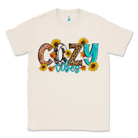 Natural Cozy Vibes Fall Sunflowers Classic Tee - Artiststas