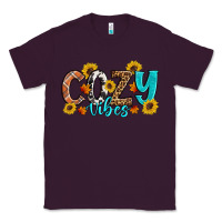 Plum Cozy Vibes Fall Sunflowers Classic Tee - Artiststas
